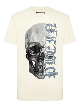 Philipp Plein: Футболка  Skull с коротким рукавом