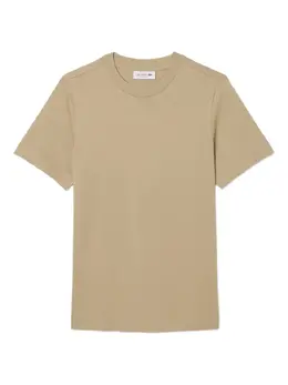 Lacoste: Бежевая футболка 