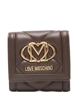 Love Moschino: Коричневый кошелёк 