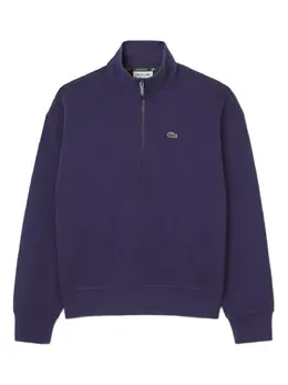 Lacoste: Фиолетовый свитшот 
