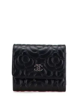 CHANEL Pre-Owned: Чёрный кошелёк 