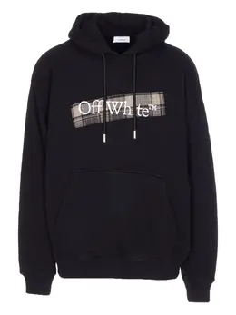 Off-White: Чёрная толстовка 