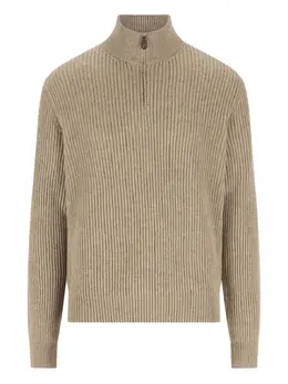 Loro Piana: Бежевый свитер 