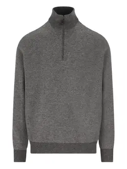 Loro Piana: Свитер с воротником 
