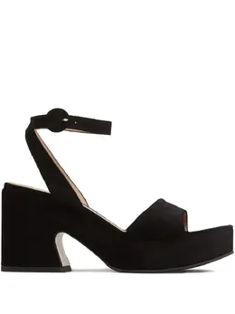 Gianvito Rossi: Чёрные сандалии 