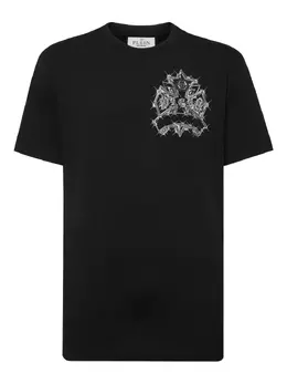 Philipp Plein: Чёрная футболка  Skull