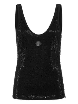 Philipp Plein: Чёрная майка 