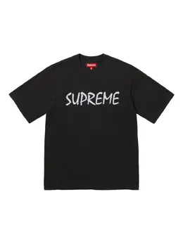 Supreme: Футболка  FTP с коротким рукавом