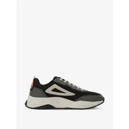 Fila: Чёрные кроссовки 