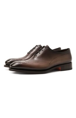 Santoni: Коричневые туфли  Carter