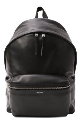 Saint Laurent: Чёрный рюкзак  City