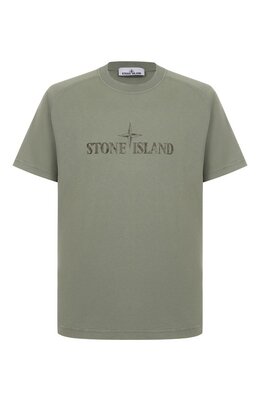 Stone Island: Хлопковая футболка 
