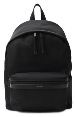 Saint Laurent: Чёрный рюкзак  City