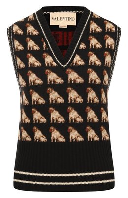 Valentino: Жилет из шерсти 