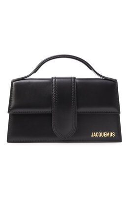 Jacquemus: Чёрная сумка  Le Grand Bambino