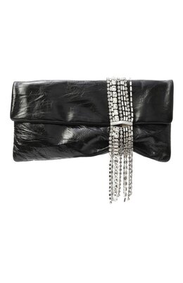 Jimmy Choo: Чёрный клатч 