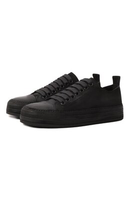 Ann Demeulemeester: Чёрные кеды 