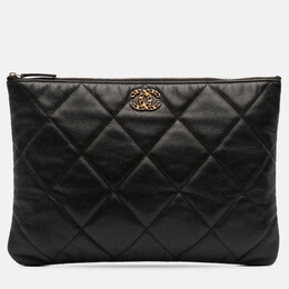 Chanel: Чёрный клатч 
