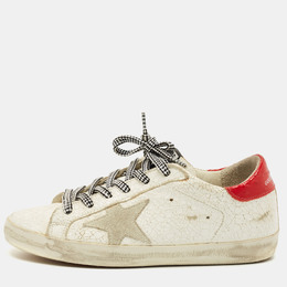 Golden Goose: Белые кроссовки  Super Star
