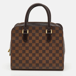Louis Vuitton: Коричневая сумка 
