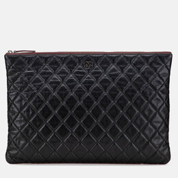 Chanel: Чёрный клатч 