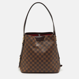 Louis Vuitton: Коричневая сумка 