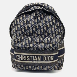 Dior: Синий рюкзак 