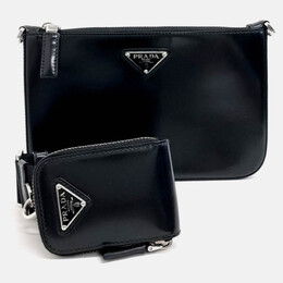 Prada: Чорні сумки через плече 