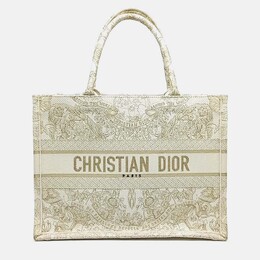 Dior: Бежеві сумки шопери 