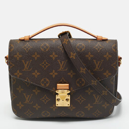 Louis Vuitton: Коричневі сумки  Pochette