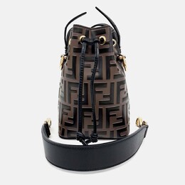 Fendi: Коричневая сумка 