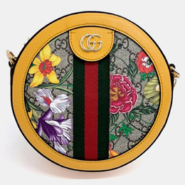 Gucci: Многоцветная сумка  Ophidia