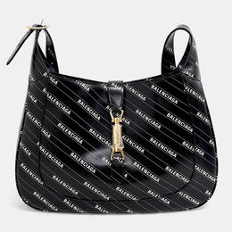 Gucci: Чёрная сумка  Jackie