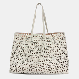 Alaia: Бежевая сумка 