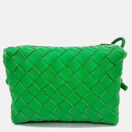 Bottega Veneta: Зелені сумки  Camera