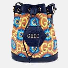Gucci: Многоцветная сумка 