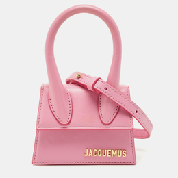 Jacquemus: Розовая сумка на руку  Le Chiquito