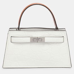 Tory Burch: Белая сумка на руку  Lee Radziwill