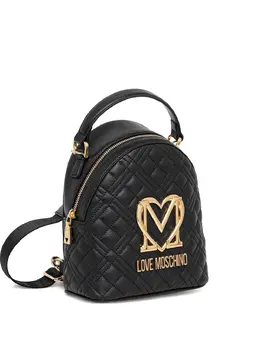 Love Moschino: Чёрный рюкзак 