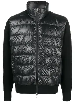 Moncler: Чёрная куртка 