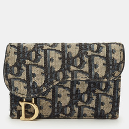 Dior: Голубой картхолдер 