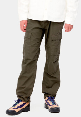 Carhartt Wip: Зелёные брюки 