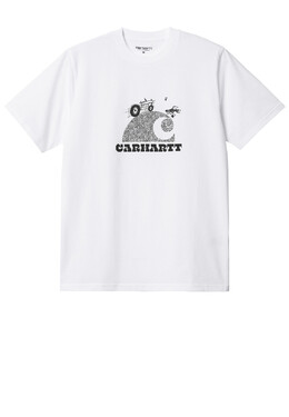 Carhartt Wip: Белая футболка 