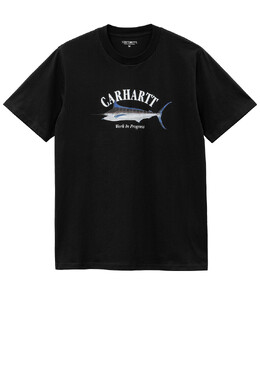 Carhartt Wip: Чёрная футболка 