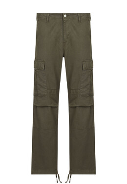 Carhartt Wip: Зелёные брюки 