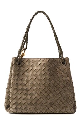 Bottega Veneta: Сумка цвета хаки 