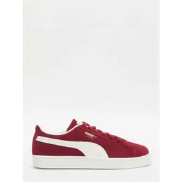 PUMA: Бордовые кеды 
