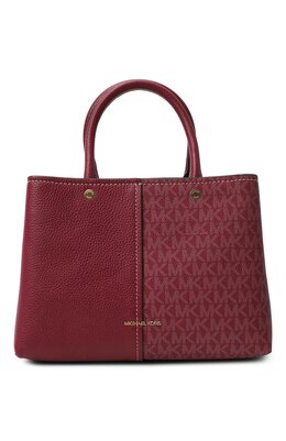 MICHAEL Michael Kors: Бордовая сумка 