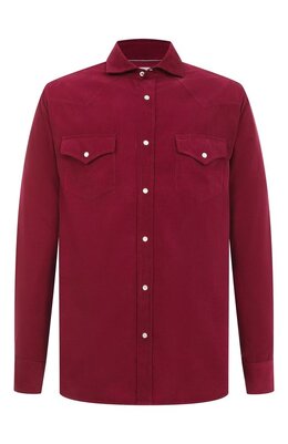 Brunello Cucinelli: Бархатная рубашка 