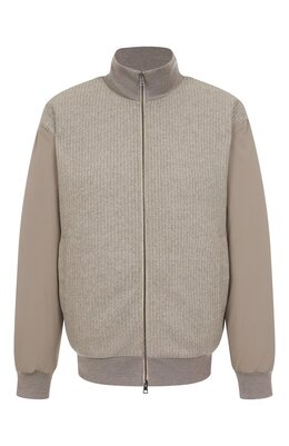 Kiton: Бежевая куртка 